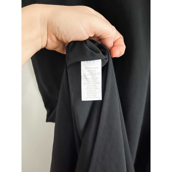 Everlane | The Japanese GoWeave Slip Dress | Black | Sz 2 | NWOT - Picture 7 of 7